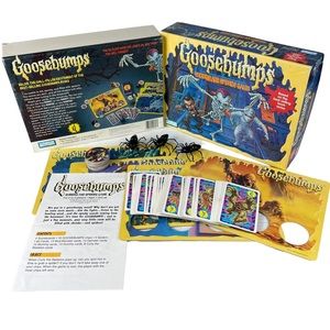 Vintage Goosebumps Shrieks And Spiders Game 100% Complete 1995 Parker Brothers